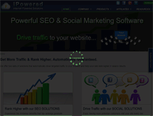 Tablet Screenshot of ipowered.biz